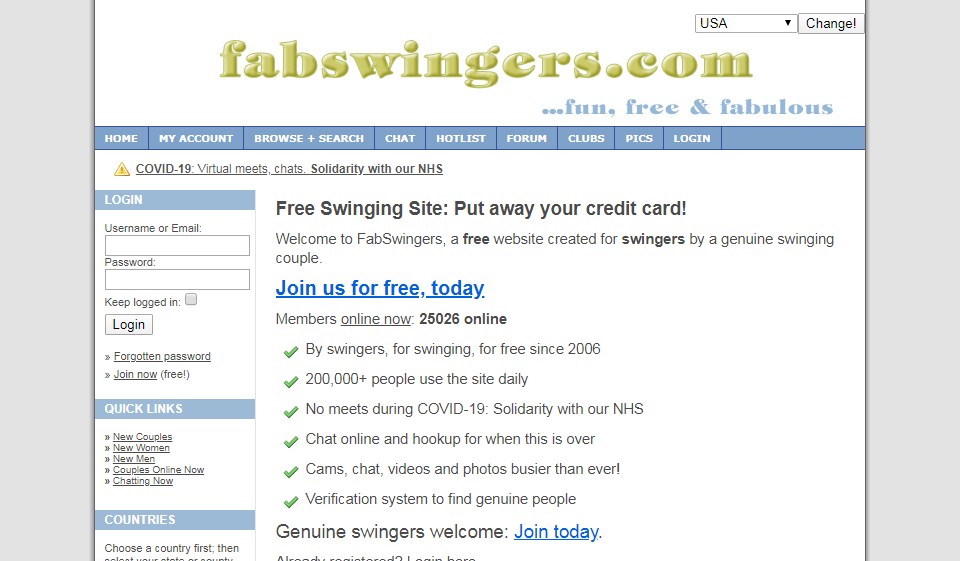 Fabswingers Review 2024 – Perfect or Scam?