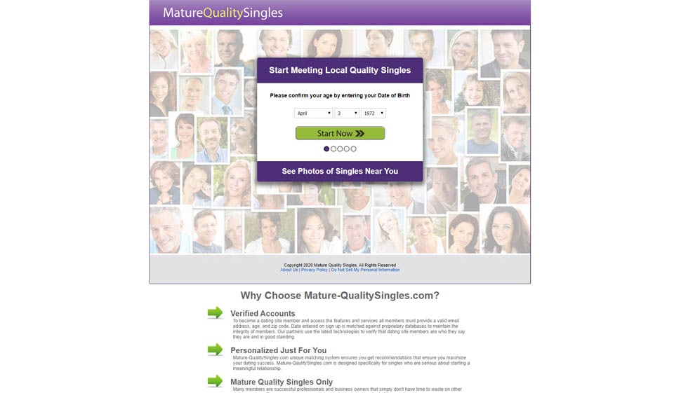 Mature Quality Singles Review 2024 – Perfect or Scam?